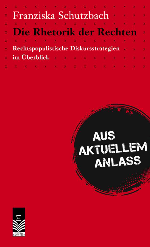 Franziska Schutzbach Buch Rhetorik der Rechten buch